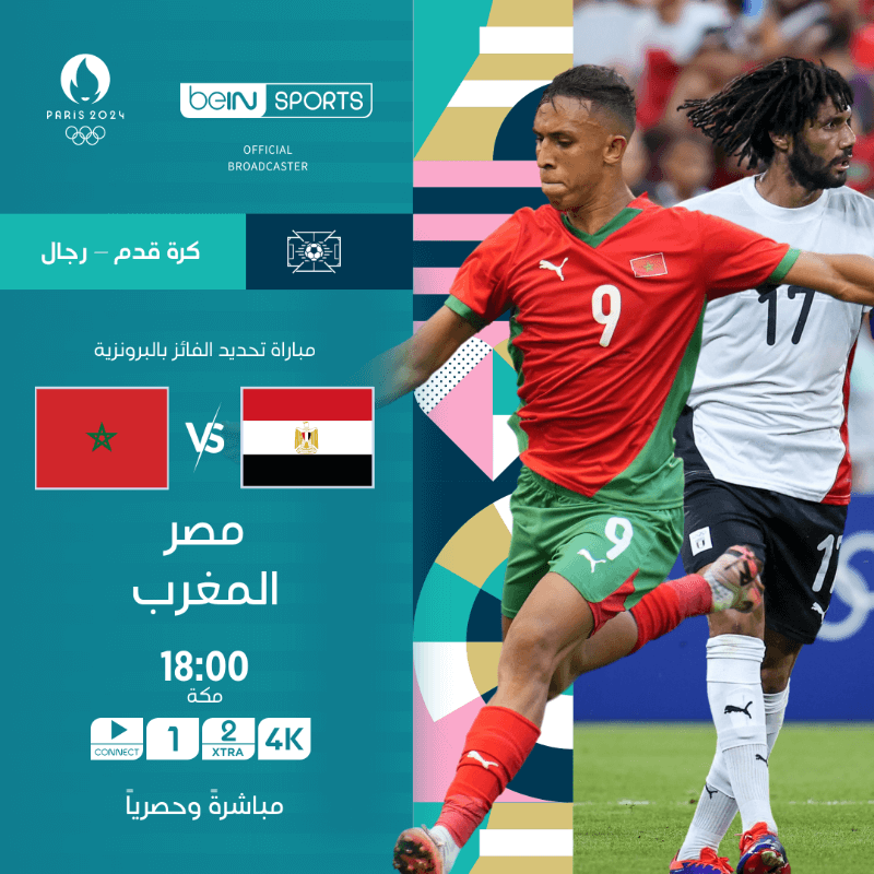 القنوات الناقلة لمباراة مصر والمغرب