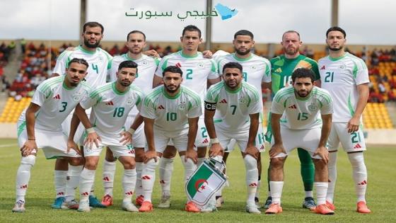 جدول مباريات الجزائر في تصفيات كأس العالم 2026