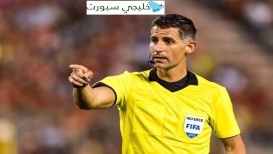 حكم مباراة الاتحاد والنصر