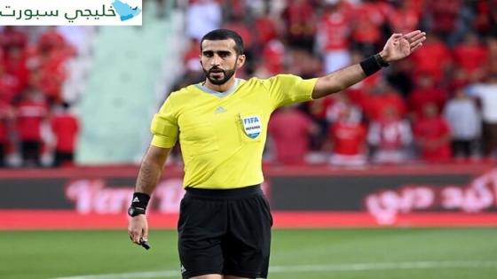 حكم مباراة العين والجزيرة اليوم