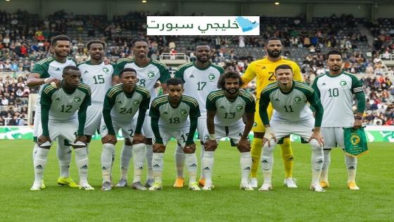 مباراة المنتخب السعودي القادمة