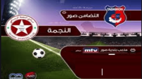مباراة النجمة والتضامن صور