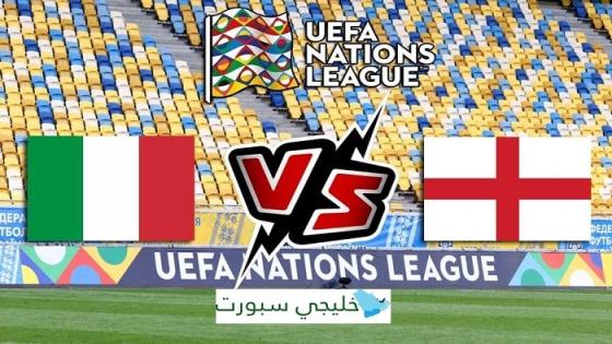 مباراة انجلترا وايطاليا