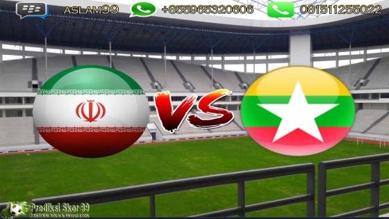 مباراة ايران وميانمار
