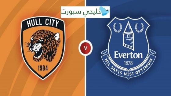 مباراة ايفرتون وهال سيتي