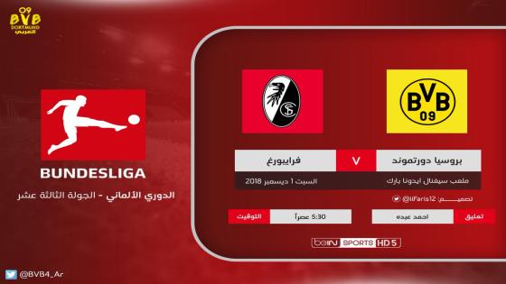 مباراة بوروسيا دورتموند وفرايبورج