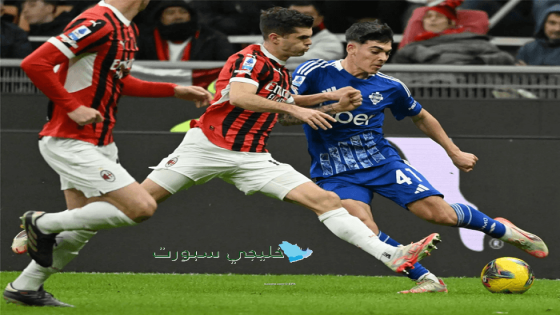 من مباراة ميلان وكومو