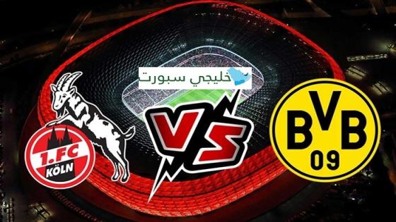 موعد مباراة بوروسيا دورتموند القادمة ضد كولن اليوم