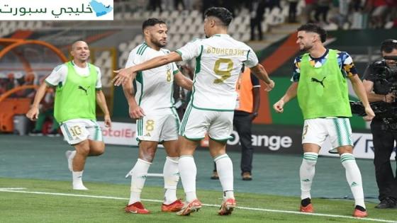 نتيجة مباراة الجزائر وانغولا اليوم