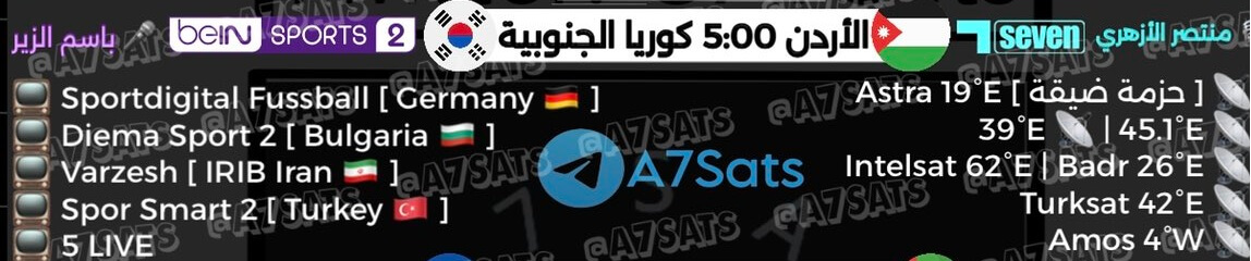 القنوات الناقلة لمباراة الاردن اليوم ضد كوريا الجنوبية