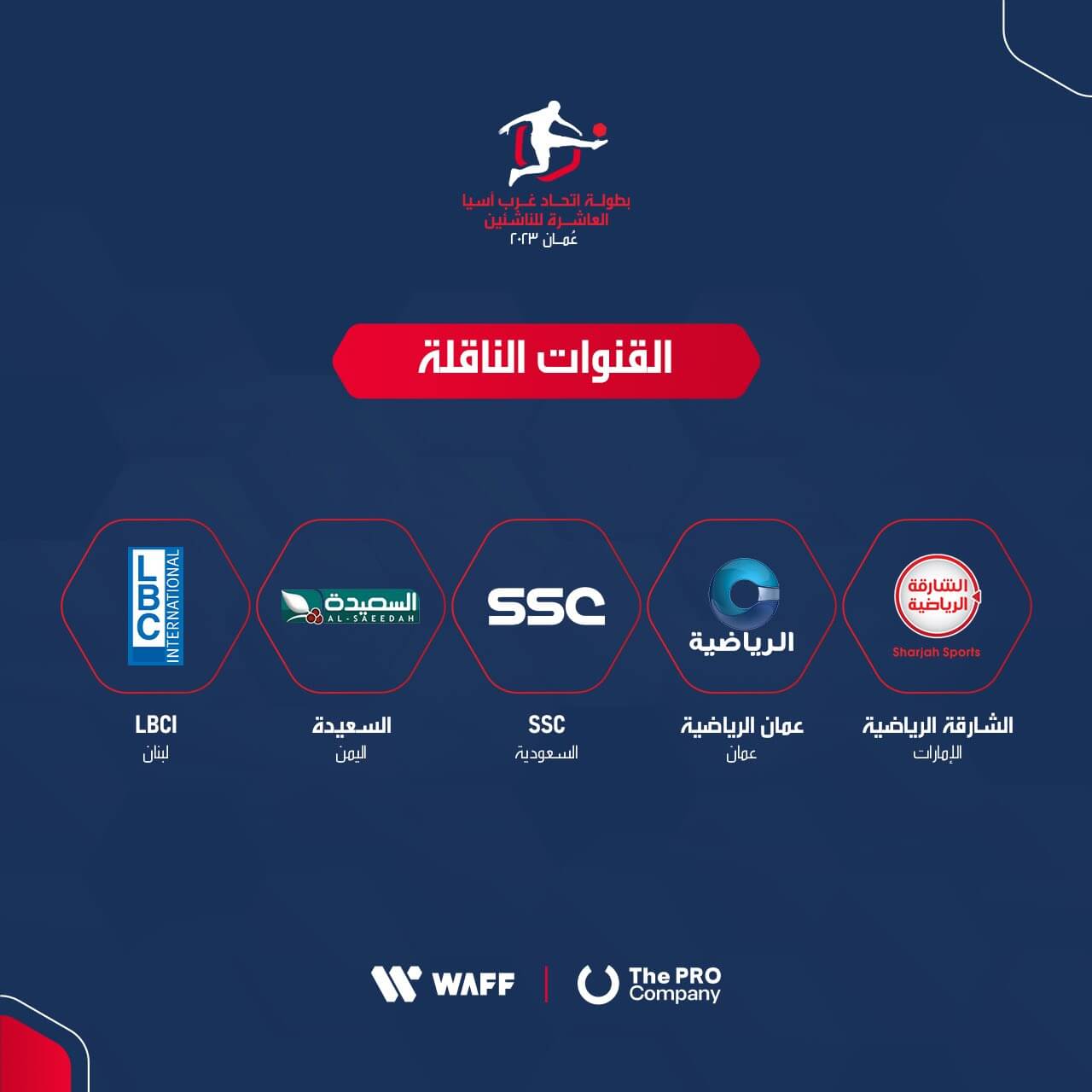 القنوات الناقلة لمباراة السعودية واليمن للناشئين