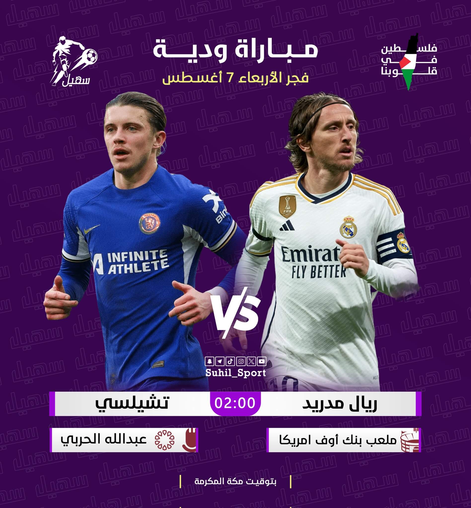 القنوات الناقلة لمباراة ريال مدريد وتشيلسي اليوم